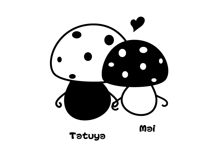 恋する夢玉手箱のデザインは注目間違いなし。恋するきのこは、つなぐ手は恋人つなぎ。恥ずかしくて彼女は頭が真っ赤っか！なんです。